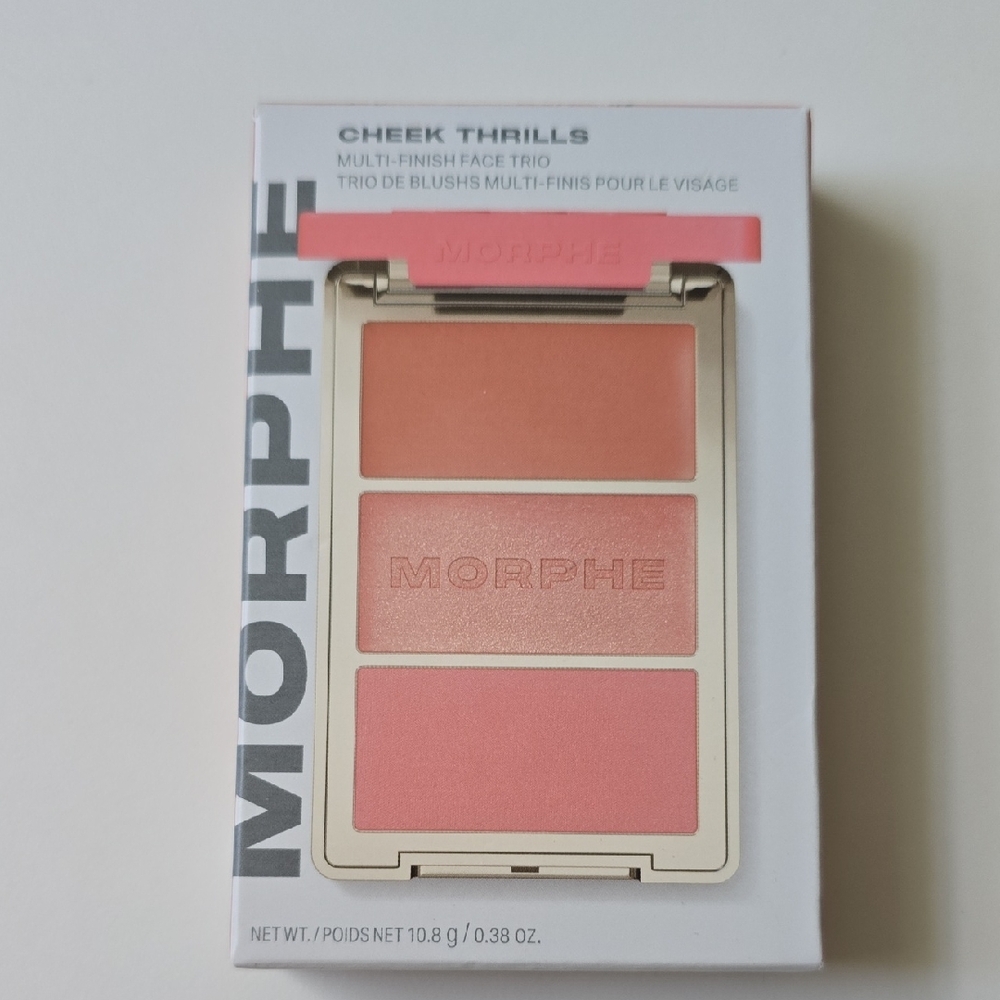 Morphe Cheek Thrills Blush Trio Palette in Beach Bonfire